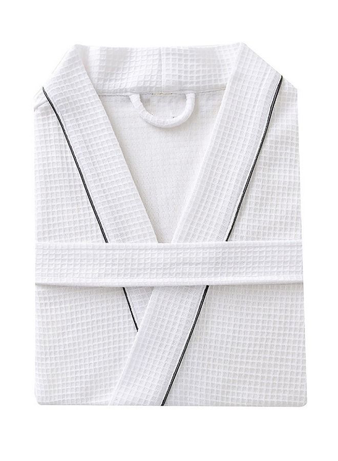 Robe Lightweight Kimono Robes Short Knit Bathrobe Soft Sleepwear Casual Ladies Loungewear - Image 2