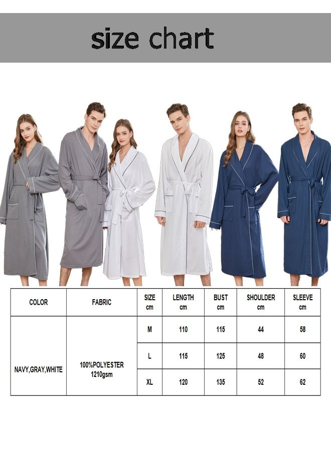 Robe Lightweight Kimono Robes Short Knit Bathrobe Soft Sleepwear Casual Ladies Loungewear - Image 4