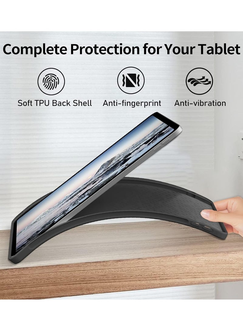 Techie Apple Smart Folio Flip Full Cover Tablet Case with Pencil Holder and Auto Wake/Sleep function for Apple iPad Pro 11 2022,2021,2020 11 Inch – Black - Image 4