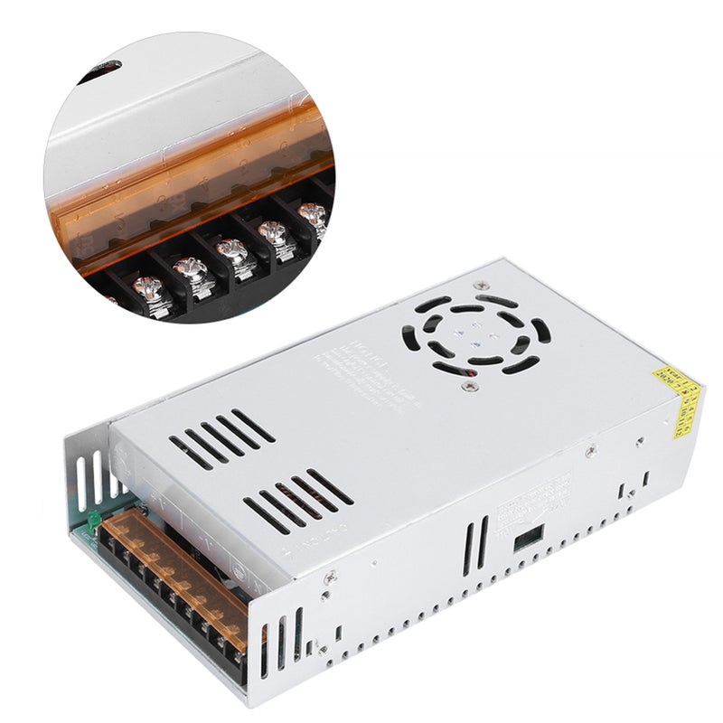 Switch Power Supply Driver Adapter Aluminum Alloy DC24V LED Screen Strip Light 3D Printer(S-500-24（24v 20.8a 500W）AC110/220V±15% ) - Image 5