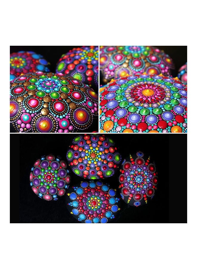 NIBEMINENT 40-Piece Mandala Dotting Tool Set Multicolour - Image 2