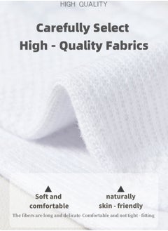 Lullaxx Lullaxx 4 Pairs Men's 100% Cotton Athletic Crew Socks: Mid - Calf, Ultra - Breathable, Superior Moisture - Wicking, Built for All - Round Sports, Reinforced Toes & Heels, Non - Slip Cuff, Ideal for Basketball, Football  - Image 2