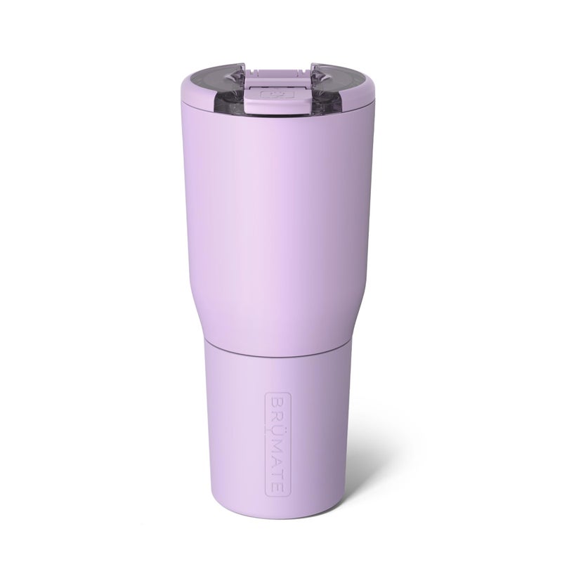 BrÃ¼Mate BrMate Nav 35oz 100 Leak Proof Insulated Travel Tumbler with Magnetic BevLock Lid Double Wall CupHolder Friendly Stainless Steel Mug Lavender - Image 2