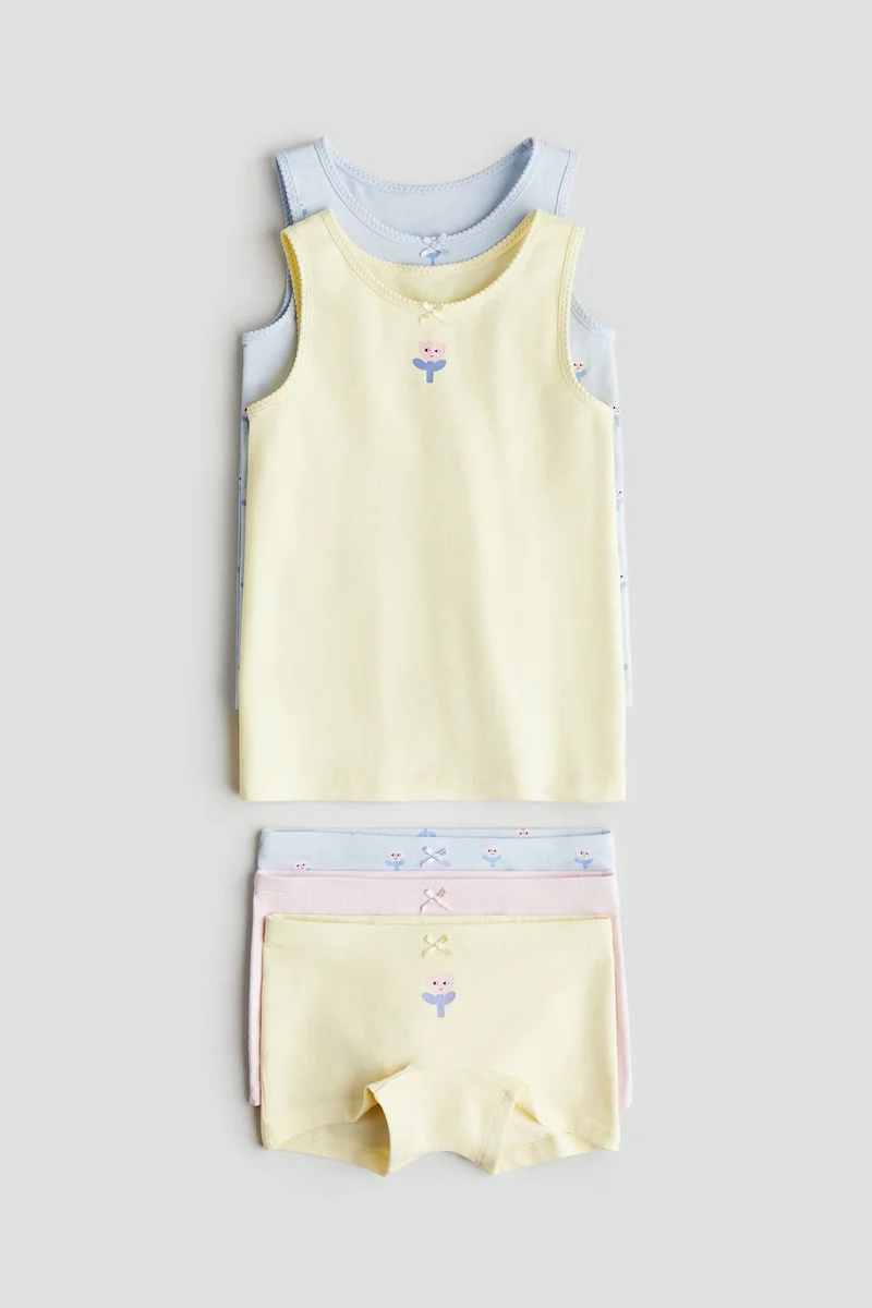 H&M 5-piece cotton set