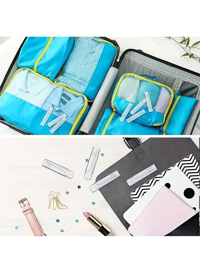 2pcs Portable Foldable Travel Toothbrush Set With Soft Transparent Cover - Image 5