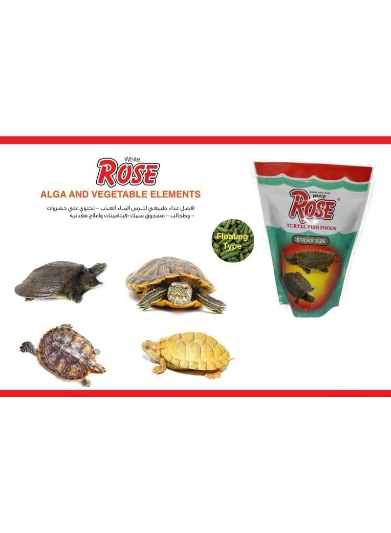 Rose Turtle Food, All Life Stages, Seafood 100g - Image 1