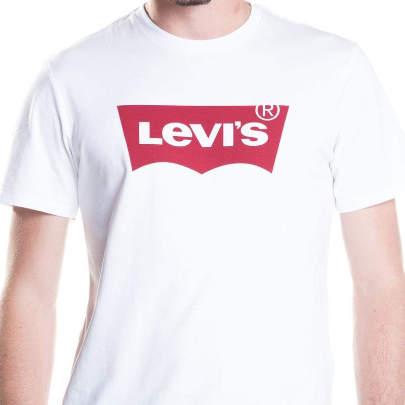 Levi's تي شيرتات ليفي للرجال، (جديد) جرافيك أبيض، متوسط - Image 3