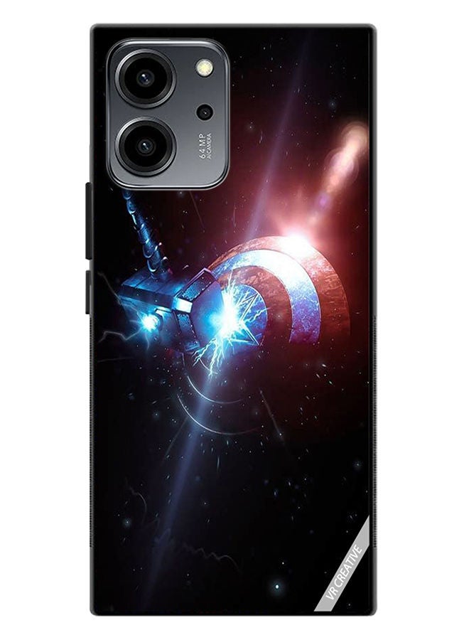 VR CREATIVE Protective Case Cover For Honor 80 SE Marvel Design Multicolour - Image 1