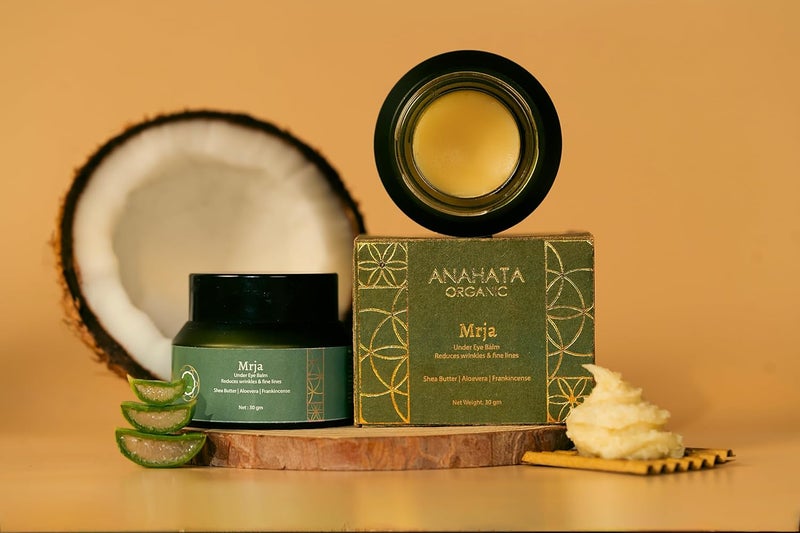Anahata Mrja AntiWrinkle Under Eye Balm 30g Reduces Fine Lines and Wrinkles Enriched with Natural Ingredients for a Rejuvenated Under Eye Area - Image 2