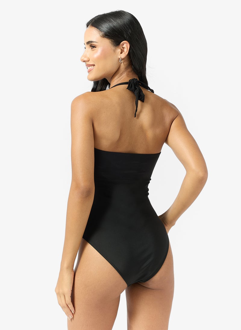 Ginger Halter Neck Swimsuit - Image 2