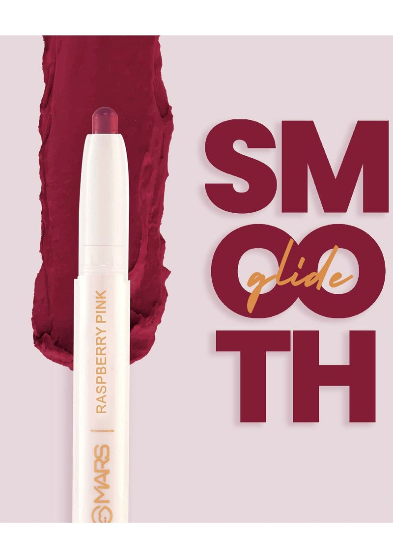 مارس قلم تلوين الشفاه بوبينز طويل الأمد قابل للسحب 1.3 جم 12 RUSTED BROWN - Image 2