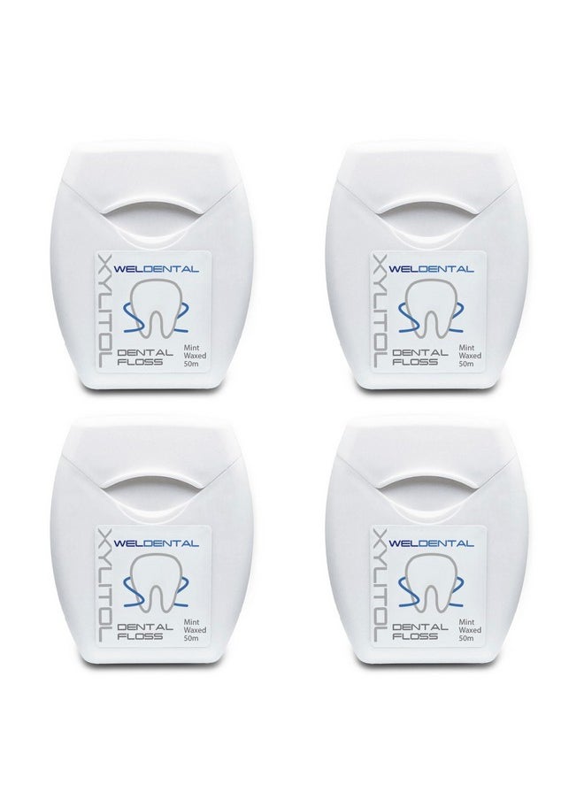 WELdental - Xylitol Dental Floss 50M (4Pack) - Image 1