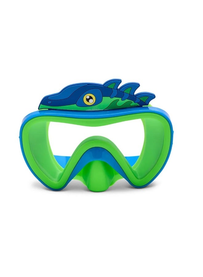 Bling2O Bling2O Aqua2ude Dino Swim Mask (Blue/Green) - Image 1