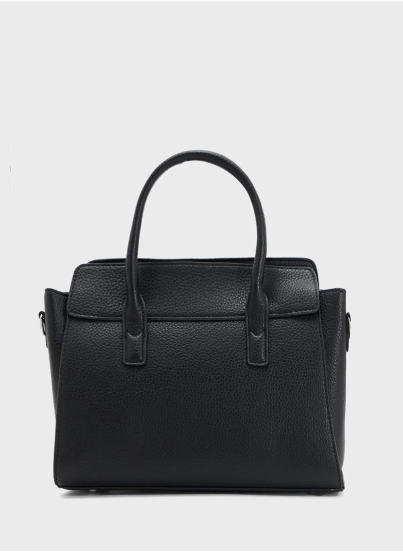 ELLA Tonal Detail Satchel