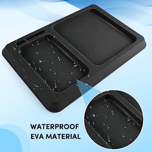 VEITHI Boat Dash Pad, Anti-Slip Boat Dash Organizer Perfect for Fishing Boat Center Consoles, EVA Foam Boat Dash Accessory,Car Dash Grip Pad for Cell Phone(Black) - Image 5