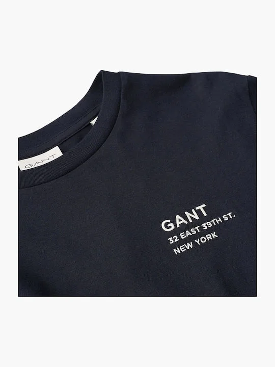 GANT  Small Graphic Short Sleeve Tshirt for Men | Best Price UAE