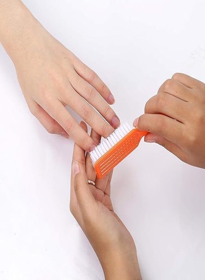 ZAKOFOL (1Pcs) Handle Grip Nail Brush, Hand Fingernail Cleaner Brush Manicure Tools Scrub Cleaning Brushes Kit for Toes and Nails Women Men (Random Colors) - Image 3