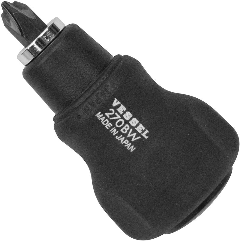 VESSEL Combi Plus Stubby Screwdriver [No.270BW-123] (Japan Import) - Image 5