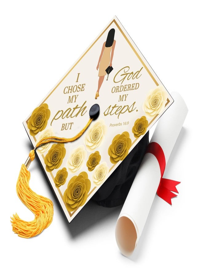 ADVANSYNC I Chose My Path Graduation Cap Topper - Image 1
