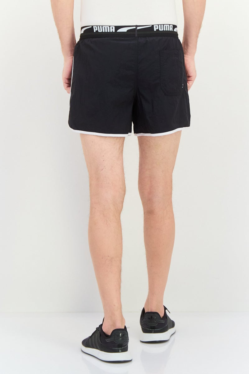 PUMA Men Brand Logo Board Shorts, Black  - Image 3