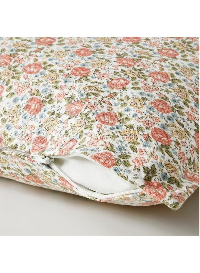 erorex Cushion Cover Floral Pattern And Dark Pink 50X50 Cm - Image 2