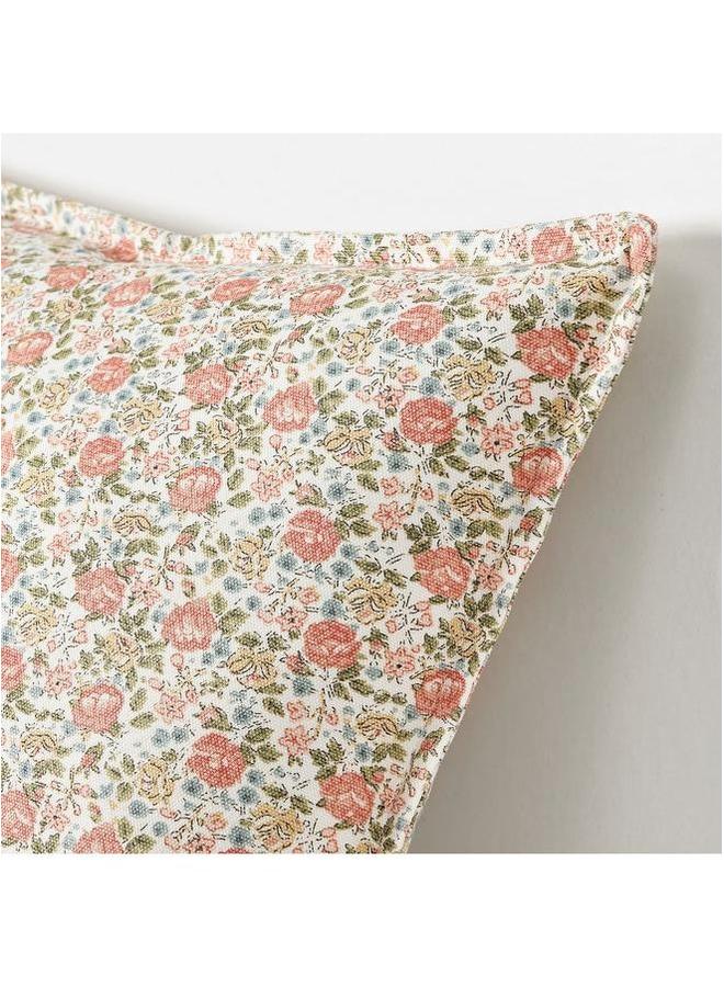 erorex Cushion Cover Floral Pattern And Dark Pink 50X50 Cm - Image 3