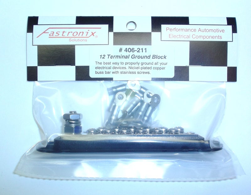 Fastronix Solutions Fastronix 12 Terminal Ground Terminal Distribution Block Kit - Image 2