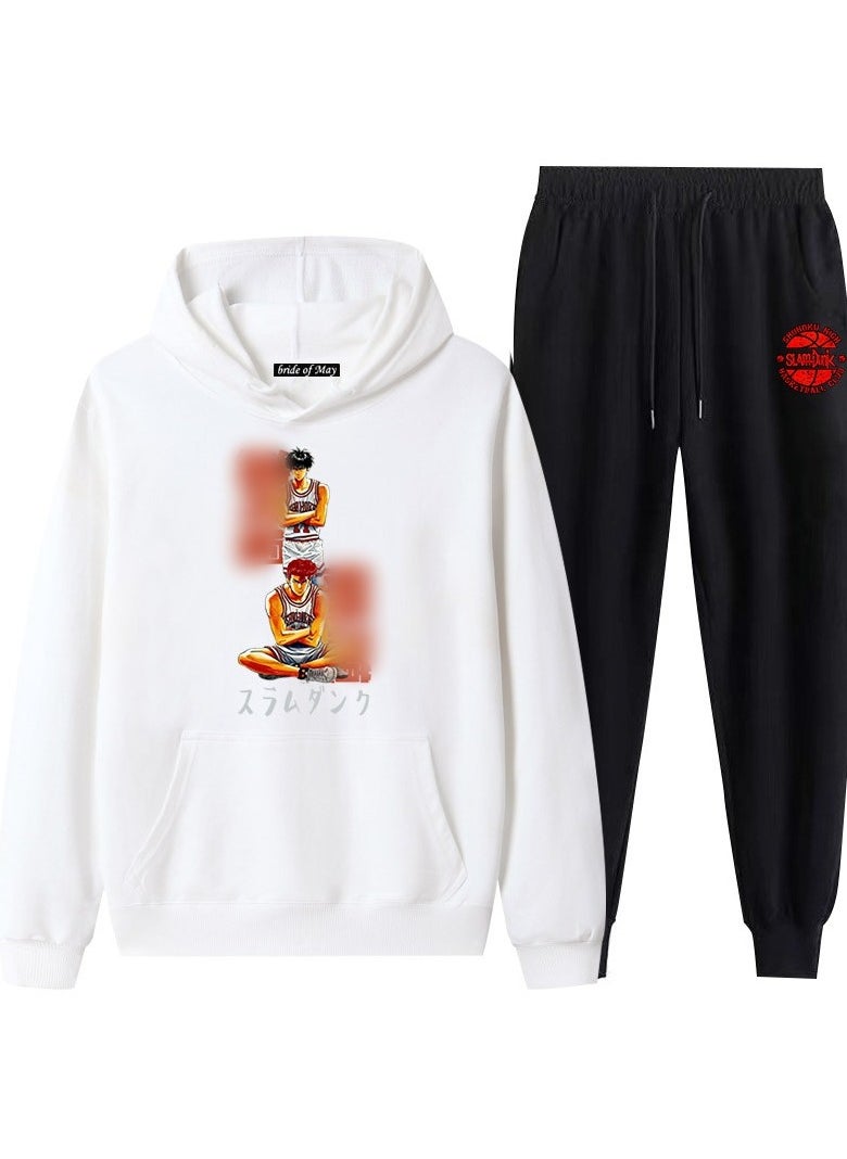 KUYING New Slam Dunk Printed Hoodie Set  - Image 1