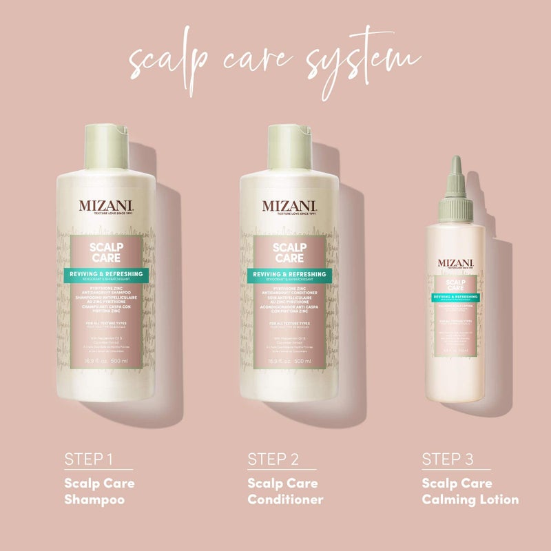 Mizani Scalp Care Calming Scalp Lotion - Soothing Dandruff Treatment, Anti Flake, With Eucalpytus, Avocado Oil & Menthol, Silicone-Free, Paraben-Free - Image 5