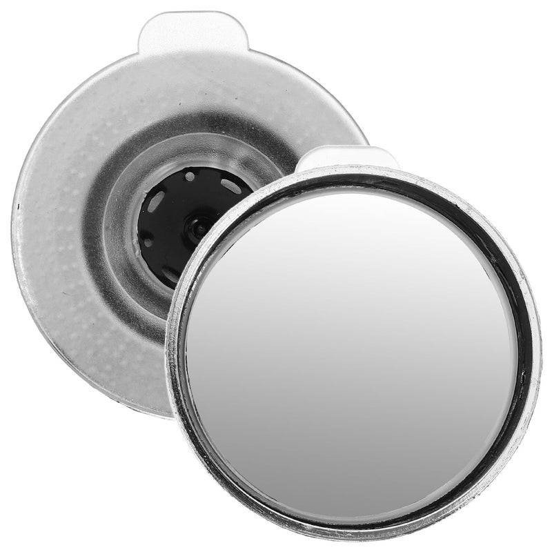 Small Round Convex Blind Spot Mirrors 360 Adjustable Wide Angle Suction Cup for Cars Suvs Trucks - Image 2
