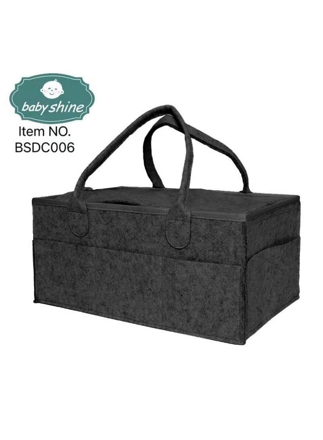 Baby Essentials Organizer Bag – Multi-Functional Caddy with Comfortable Handle