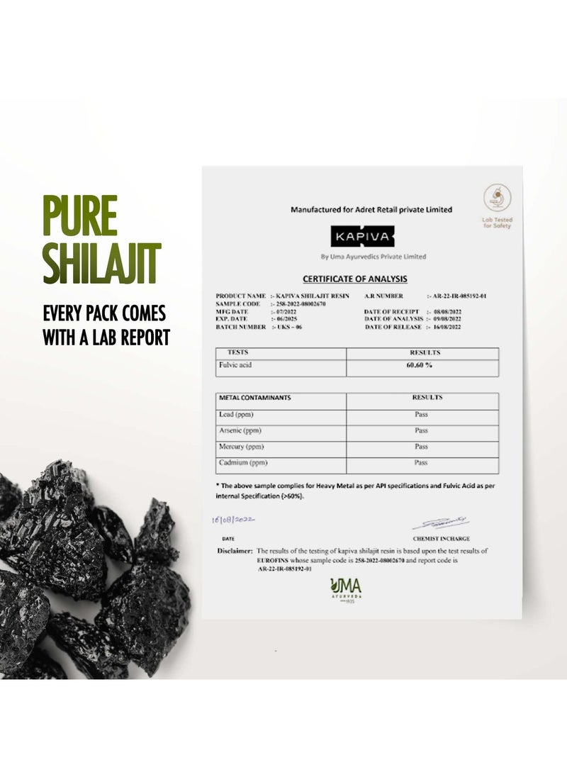 Kapiva - Kapiva Himalayan Shilajit 20 g - Image 1