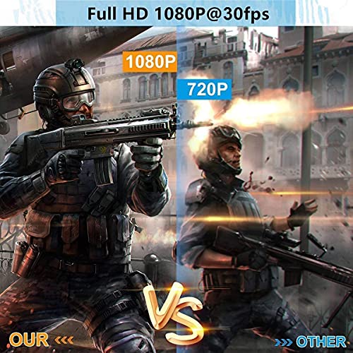 PDAPTMAG 4K Video Capture Card, HDMI to USB Capture Card 1080P for Streaming, Recording, Gaming, Compatible with Nintendo Switch, PS5, Xbox - Image 3