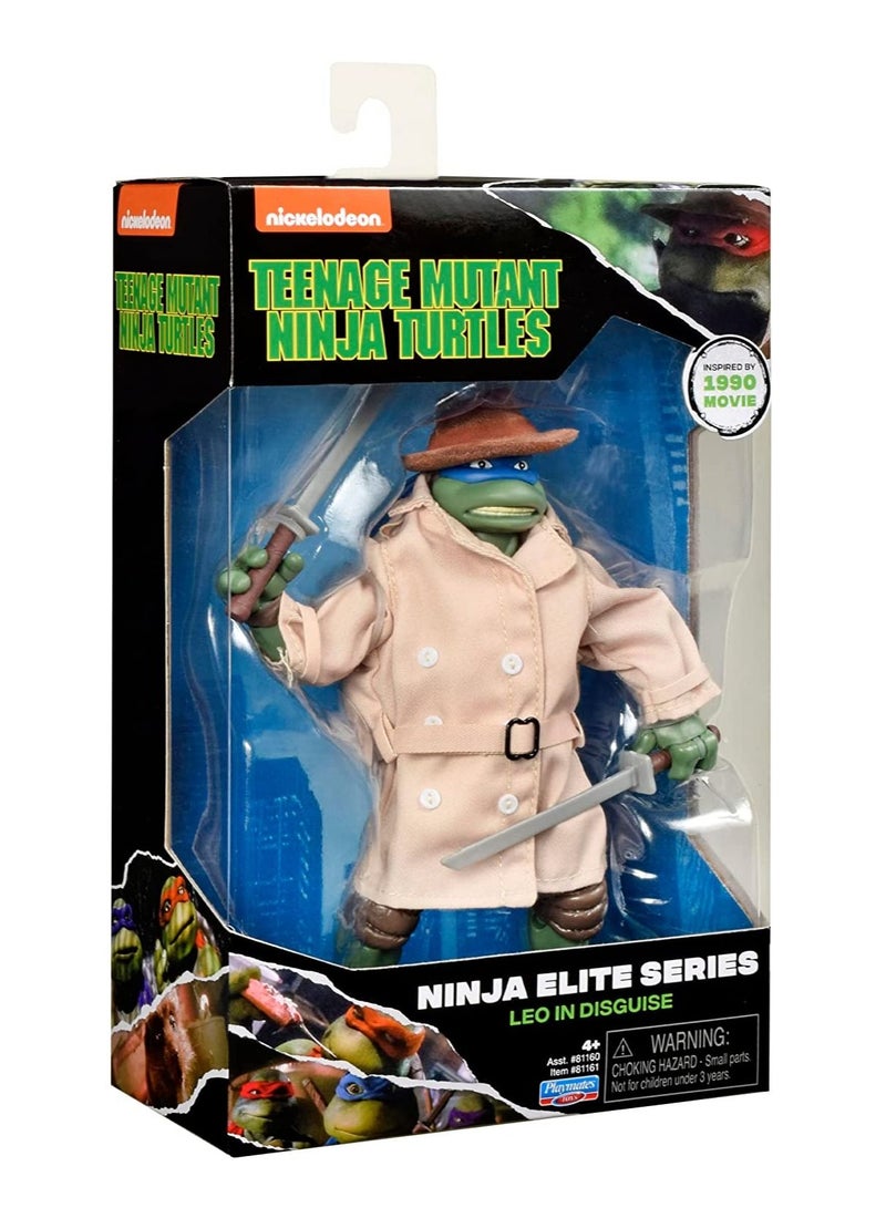nickelodeon سلاحف النينجا المراهقون ليو في تنكر 6" تمثال حركة - Image 1