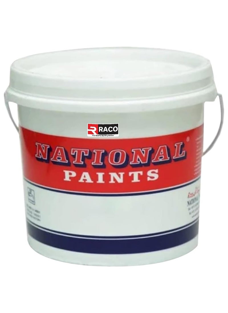 RACO RACO National Pollydex | White Liquid Waterproof Sealant for Roof | Outdoor Water-Based Waterproof Coating. (Gallon (3.6 ltr))  - Image 1