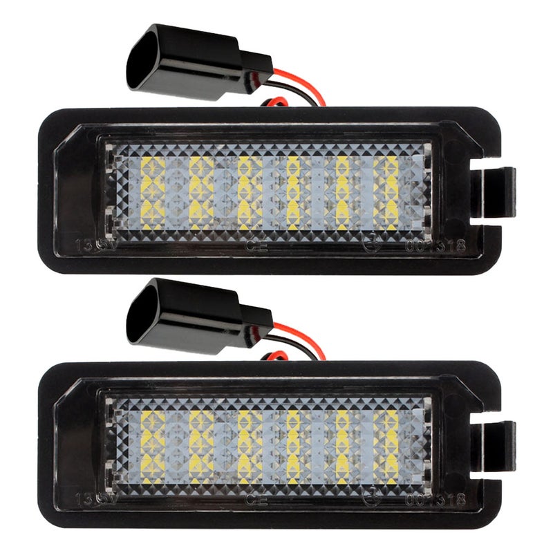 2 Pcs Lamp Number License Plate Light Bulb - Image 1