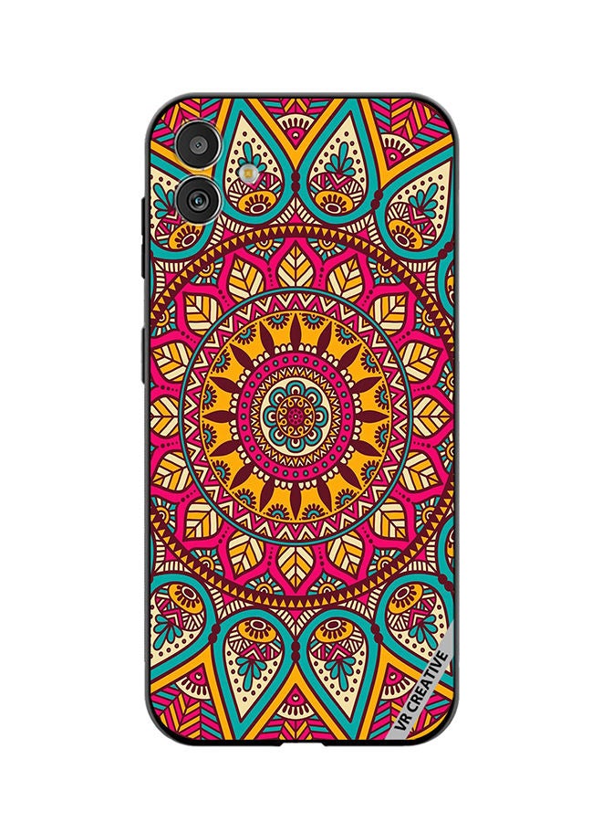 VR CREATIVE Protective Case Cover For Samsung Galaxy M13 5G Mandala Design Multicolour - Image 1