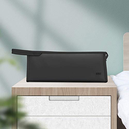 BUBM Travel Storage Bag Compatible with Dyson Airwrap Styler, Shark Flexstyle Air Styling & Drying System, Portable Carrying Case Organizer for Airwrap Styler and Attachments,Black - Image 4