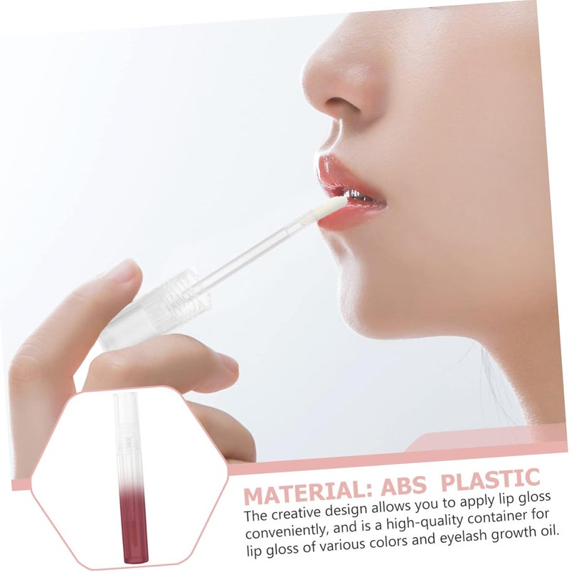 10pcs Eco-friendly Lip Gloss Tubes Lip Glaze Tube Detachable Design for Easy Refilling Cleaning - Image 4