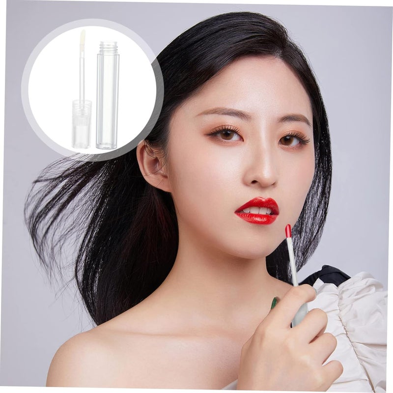 10pcs Eco-friendly Lip Gloss Tubes Lip Glaze Tube Detachable Design for Easy Refilling Cleaning - Image 2