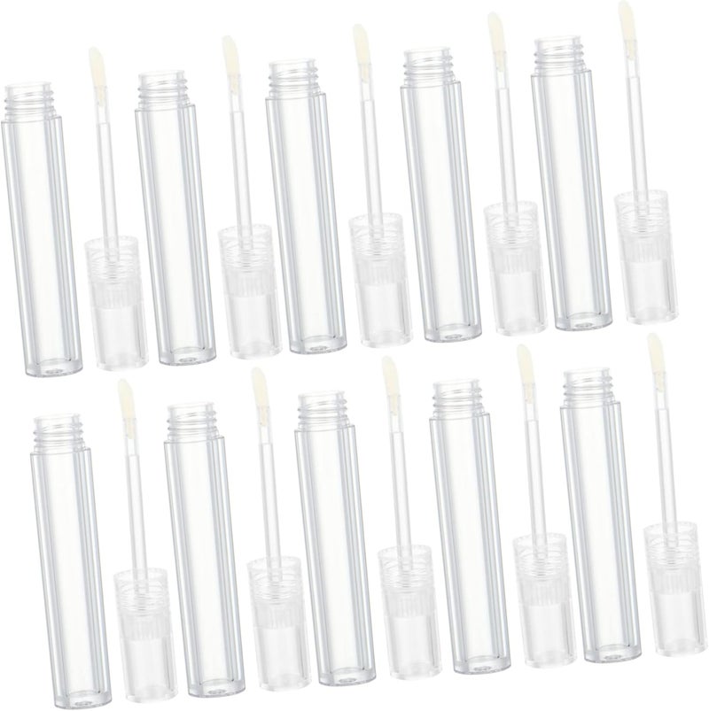 10pcs Eco-friendly Lip Gloss Tubes Lip Glaze Tube Detachable Design for Easy Refilling Cleaning - Image 1