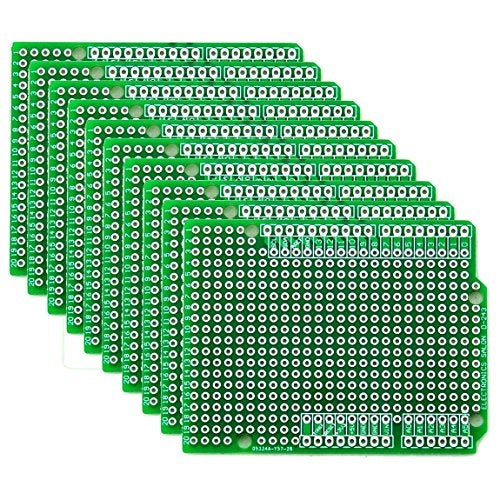 CZH-LABS Electronics-Salon 10x Prototype PCB for Arduino UNO R3 Shield Board DIY. - Image 1