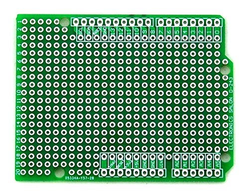 CZH-LABS Electronics-Salon 10x Prototype PCB for Arduino UNO R3 Shield Board DIY. - Image 2