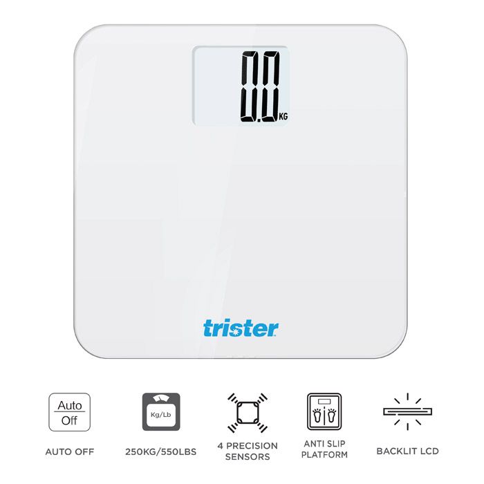 Trister Bariatric Personal Weighing Scale 250Kg - TS-405PS-S