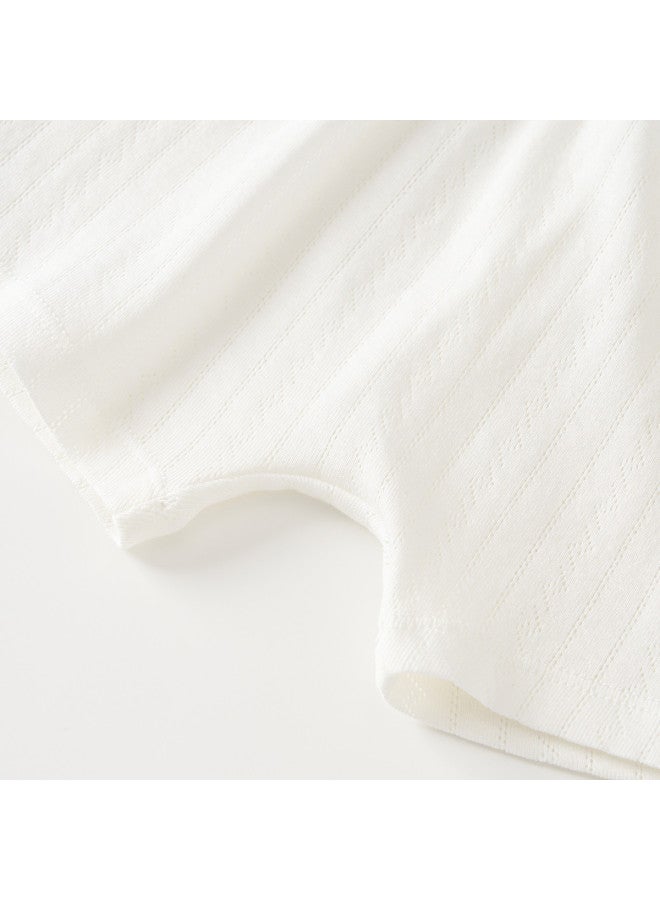 Tongtai Baby Pants Summer Modal Cotton Infant Pp Shorts Unisex Home Sleep Pants Jacquard - Image 4