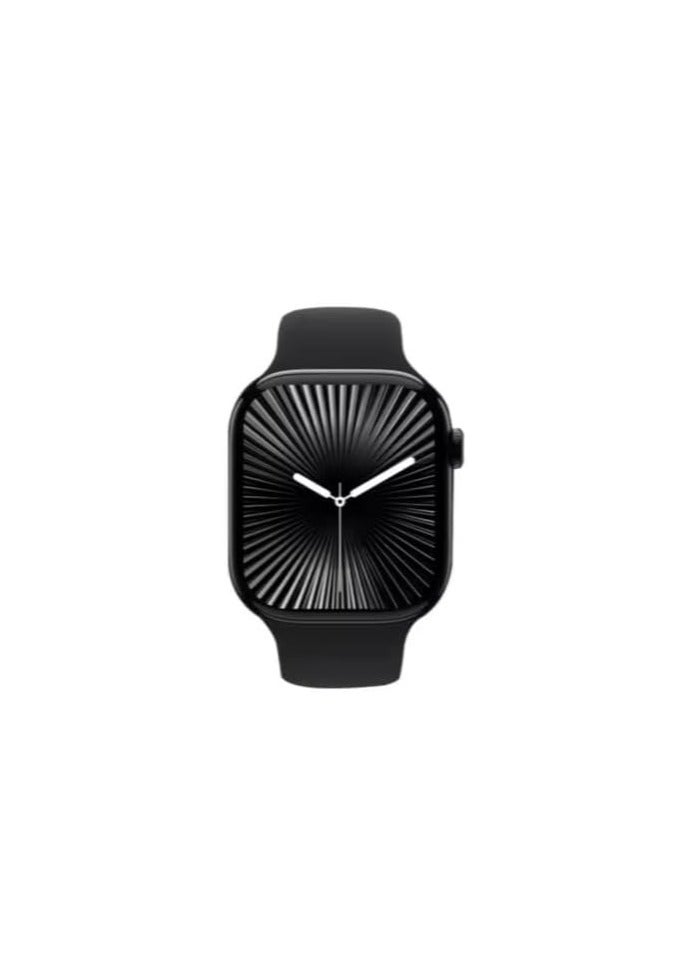 W&O X10 Series10 Smartwatch - 46MM - Super Amoled - Black - Image 1
