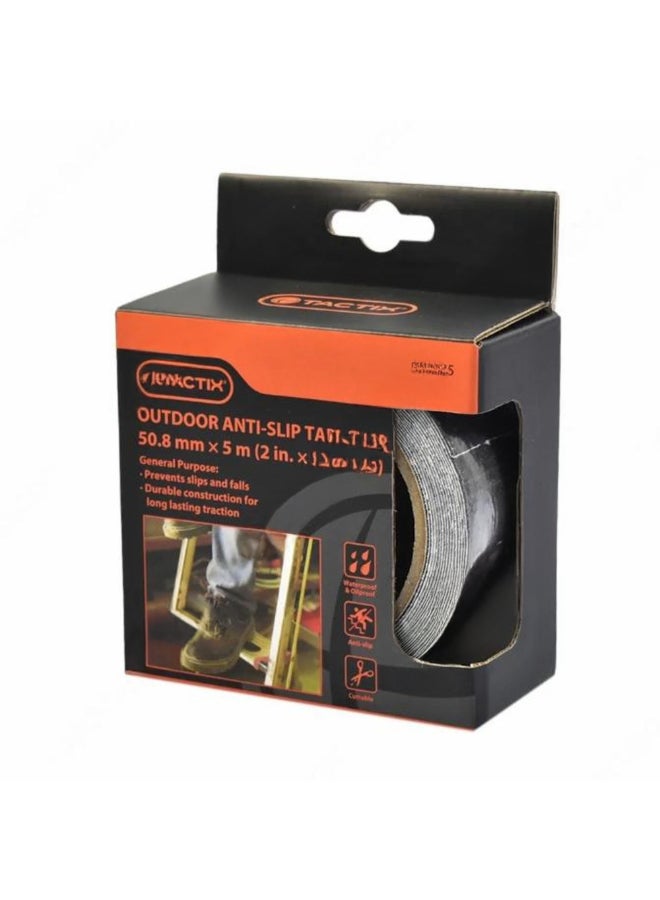 Tactix Durable Construction Outdoor Anti-Slip Tape 5.08 cm x 5 m 530335 - Image 2