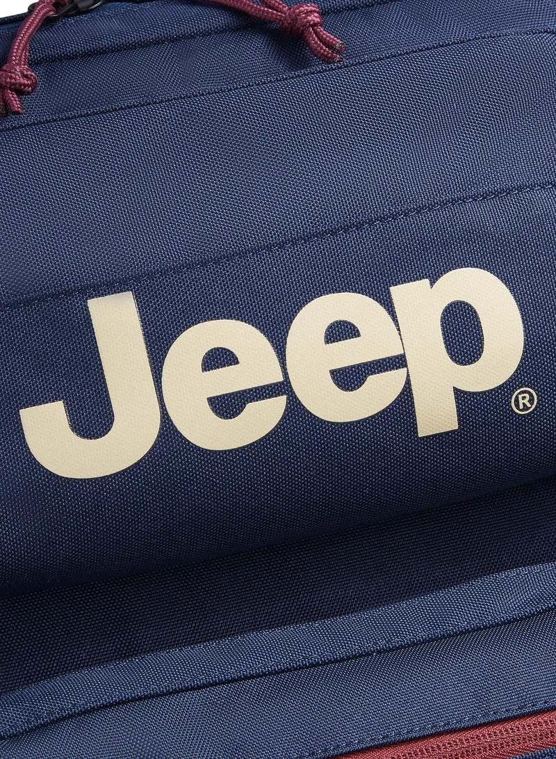 Jeep  JS015B Unisex Multi Purpose Backpack - Blue  | Best Price UAE