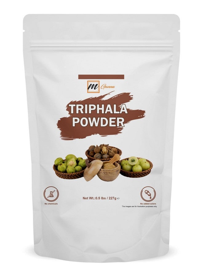 mGanna 100% Natural Triphala Powder for Skin and Health Care 227 GMS / 0.5 LBS - Image 1