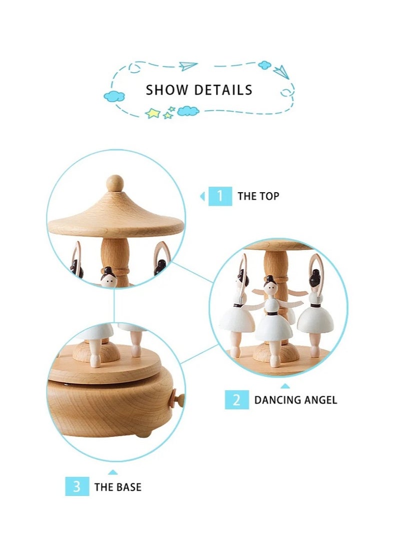 Pikkaboo-Woody Buddy Music Box Ballet - Image 5